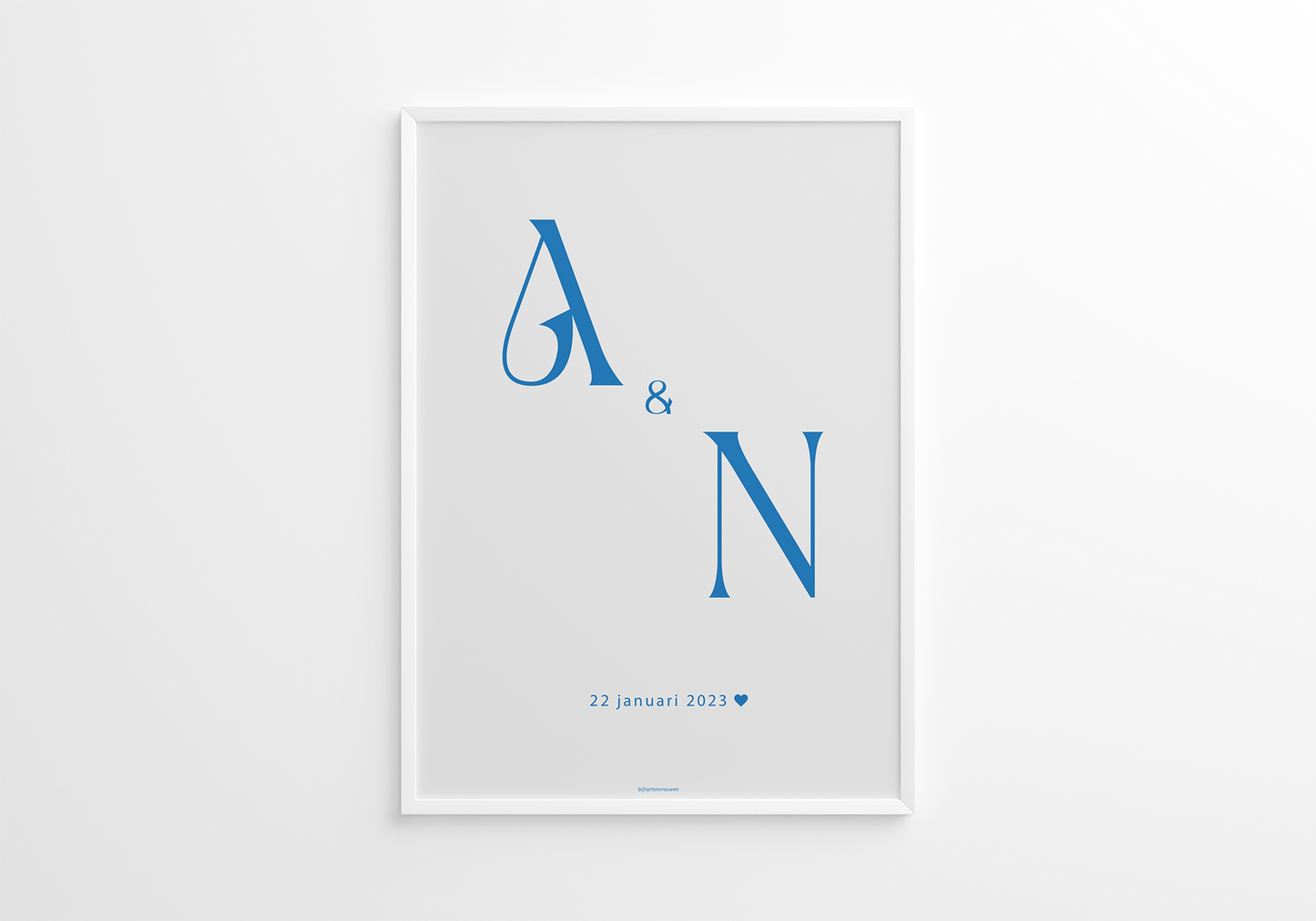 gepersonaliseerd_cadeau_jubileum_naam_datum_beige_wit_blauw