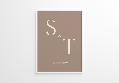 gepersonaliseerd_cadeau_jubileum_voornamen_beige